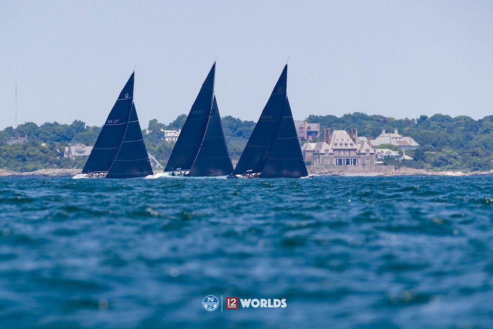  12mR  World Championship 2019  Newport RI, USA  Day 1, ... And They are Off !
