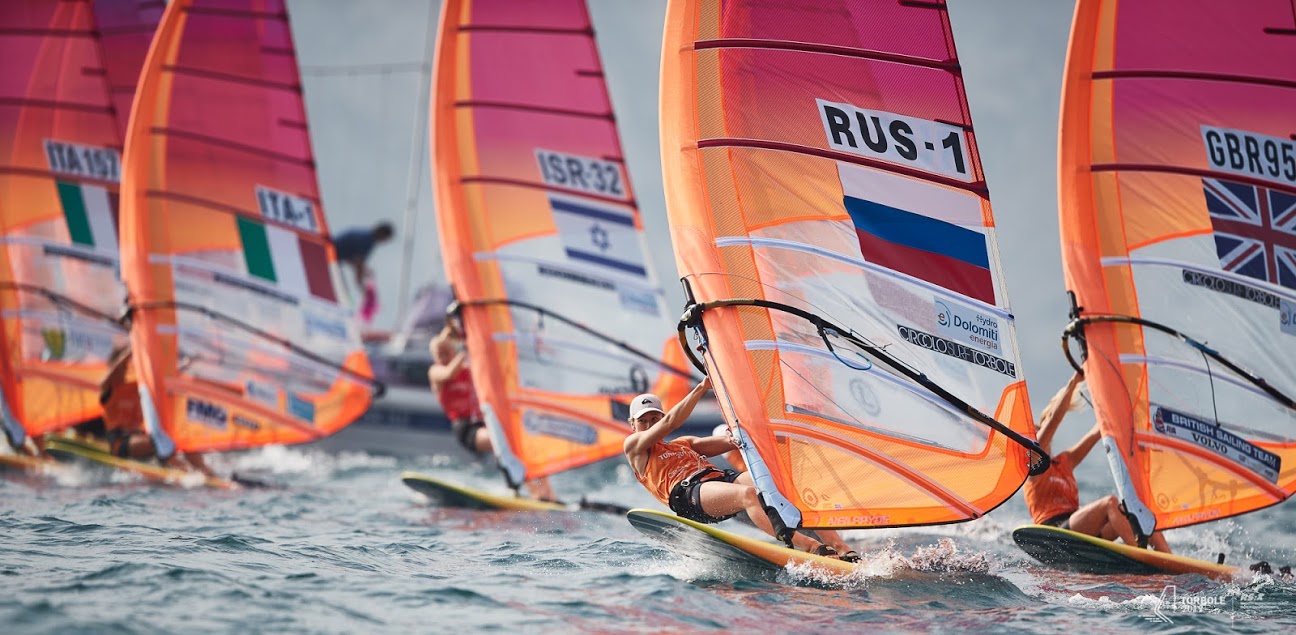  RS:XWindsurfing  World Championship  Torbole ITA  Final results  Olympic berths for US Sailing Team, Gold for CHN + NED
