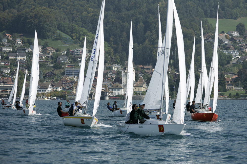  Yngling  Swiss Championship 2019  Thunersee YC  Day 1
