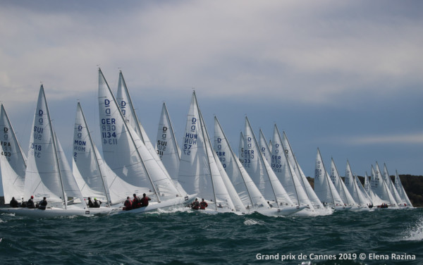  Dragon  Grand Prix 2019  Cannes FRA  Day 3, Andrade POR new leader after a fresh wind race