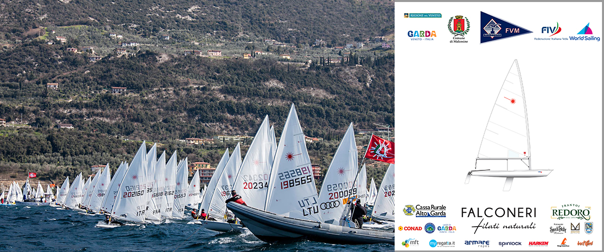  Laser 4.7 + Radial  Youth Easter Meeting  Malcesine ITA  Final results, the Swiss