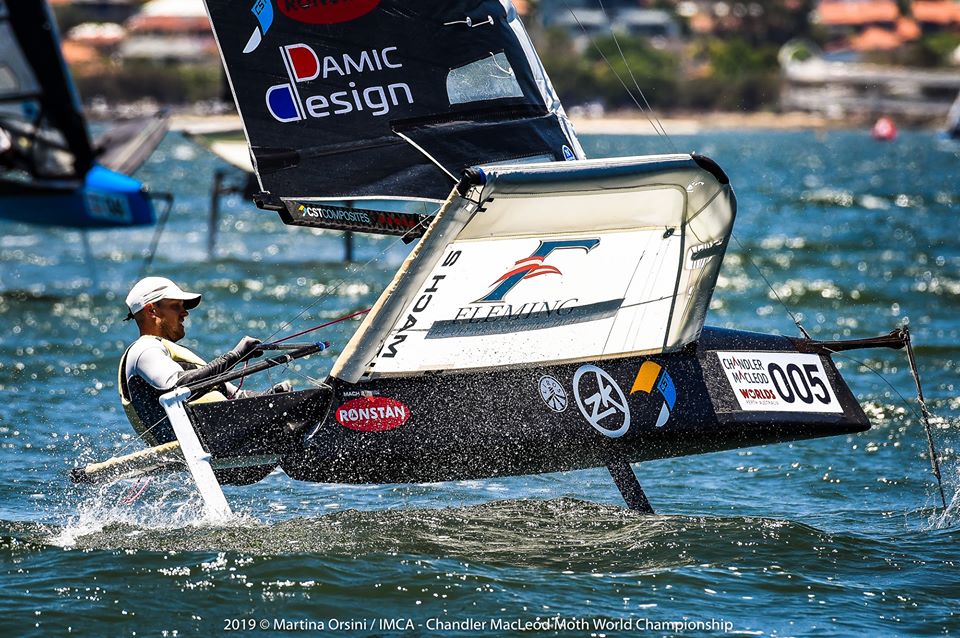  Moth  Australian National Championship  Perth AUS  Final results, Slingsby leads the dominating Australian mates, best nonAussie Brad Funk USA 10th 
