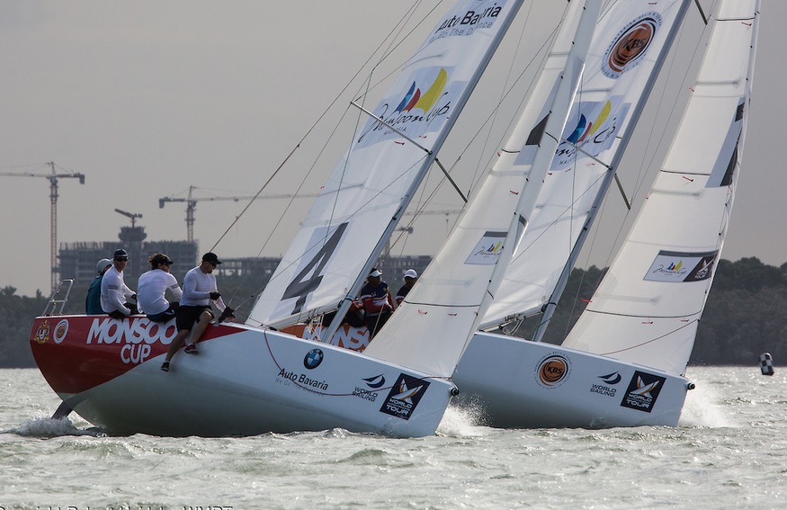  World Match Racing Tour  Monsoon Cup  Johor MAS  Day 3, outstanding Taylor Canfield ISV