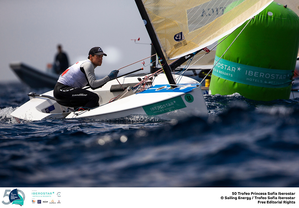  Olympic Classes  Trofeo Princesa Sofia  Palma ESP  Day 3  US Sailing Team 49ersFX, Lasers Standard and Radial and ... surprise ... the RS:X windsurfers in top10s, 