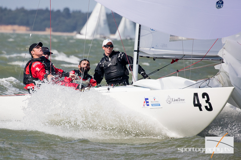  Etchells  World Championship 2016  Cowes GBR  Day 4