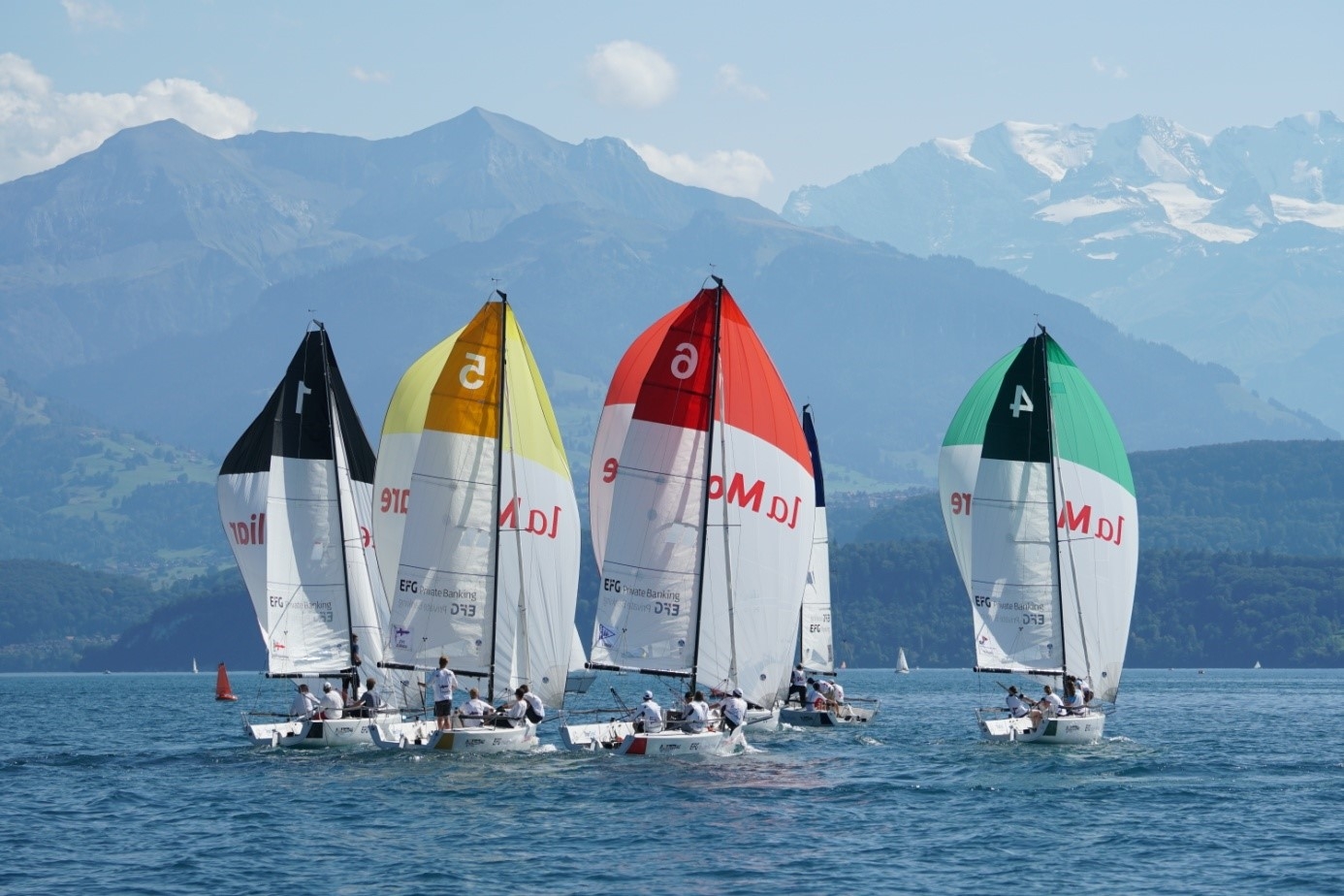  Swiss Sailing League  Zweite Saisonhaelfte 2020 auf dem Wasser lanciert