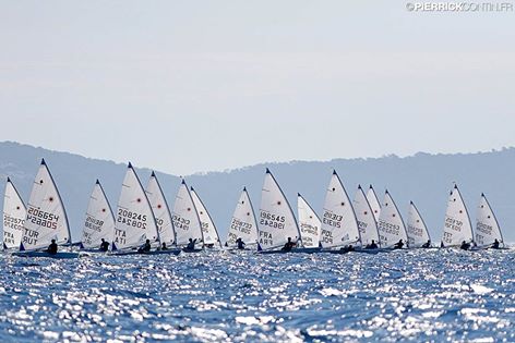  Laser  Europacup 2017  Hyeres FRA  Day 3, ranks 20, 23 and 24 for the North Americans