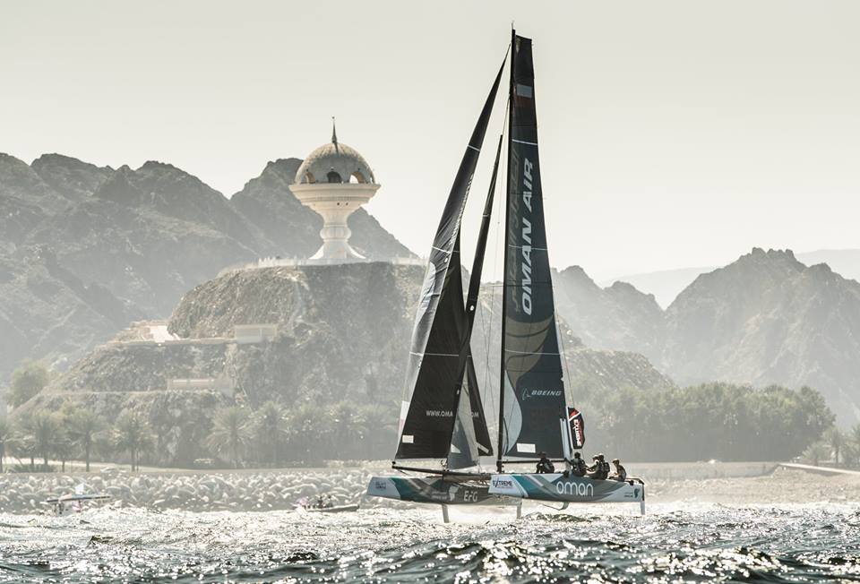  GC32  Extreme Sailing Series  Act 1  Muscat OMN  Day 2