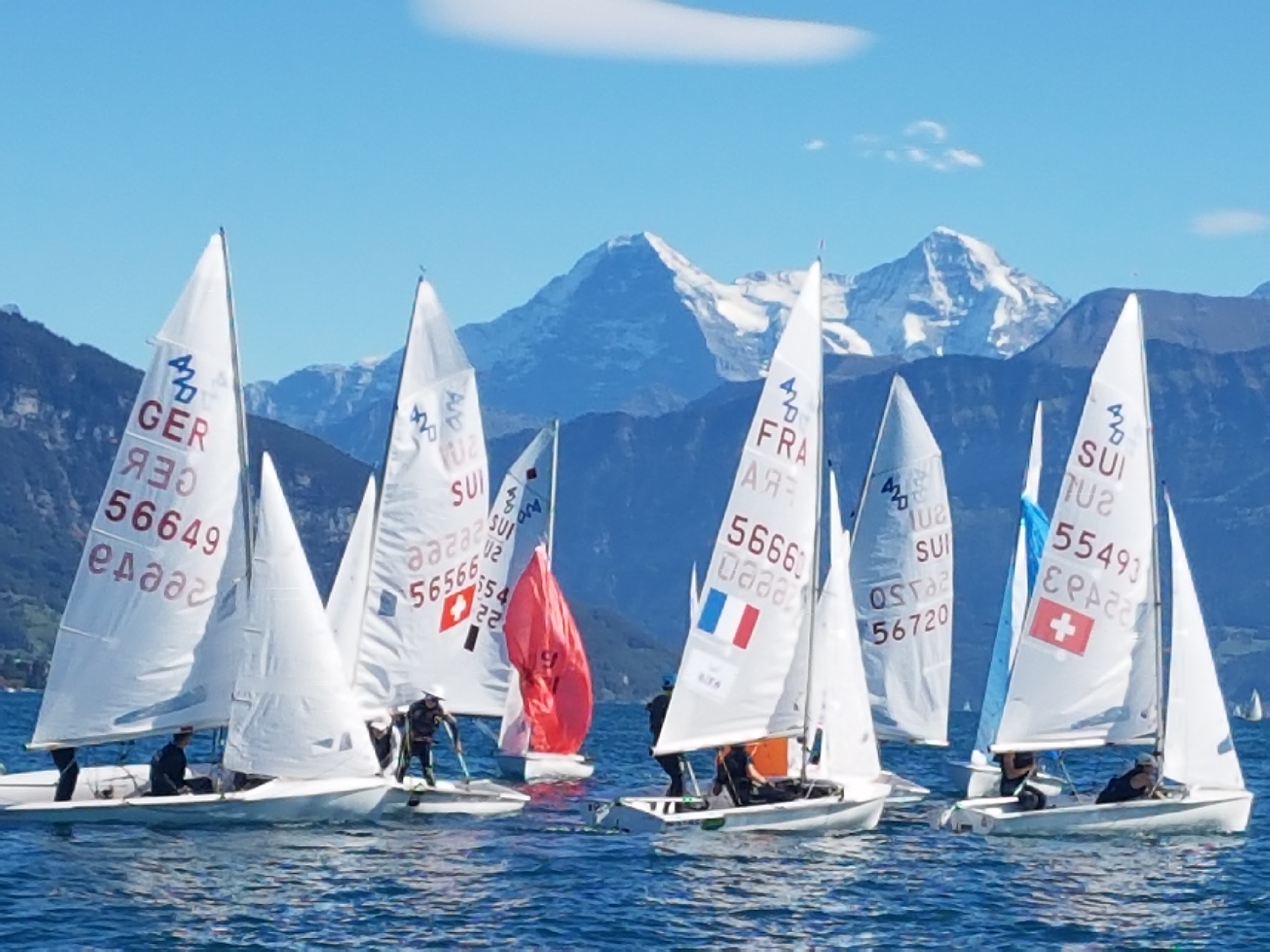  420 + 470  Swiss Championship 2019  RC Oberhofen  Final results