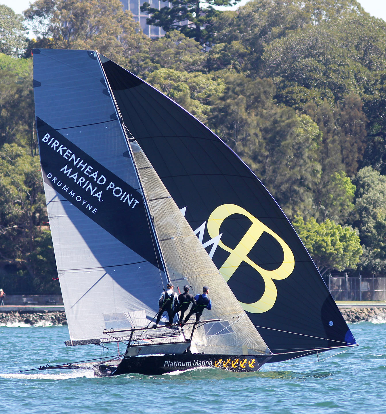  18 Footer  Spring Series 2019  Sydney AUS  Race 2  another win for Noakesailing