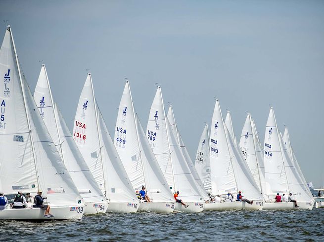  Various OneDesign Classes  2019 NOOD Regatta Annapolis, May 35  six races completed so far