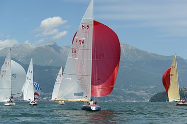  5.5m  Italian + Swiss Championship 2018  Gravedona ITA