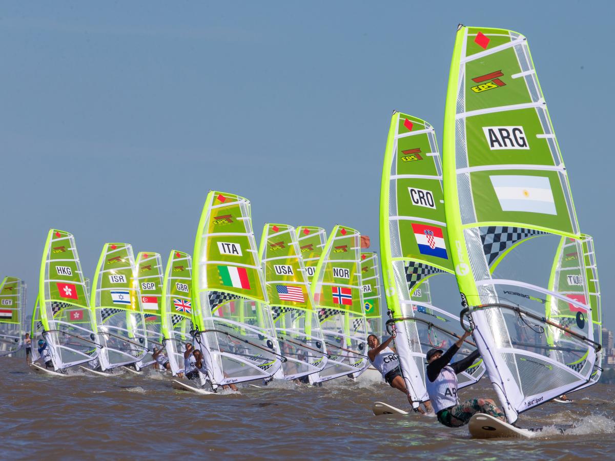  Nacra15, Techno 293, Kiteboarding   Youth Olympic Sailing Competition, the Swiss