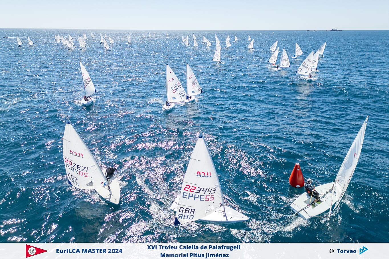  ILCA 6 + 7  EuroMasters  Calell ESP  Day 1