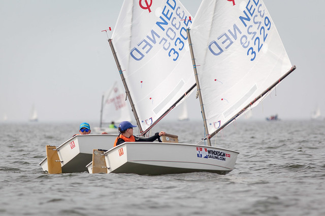  Optimist  Dutch Youth Regatta  Workum NED  Start today with North American participants