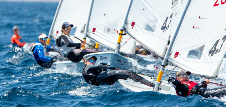  Laser 4.7  European Championship 2019  Hyeres FRA  Day 5, everything open before crucial races today