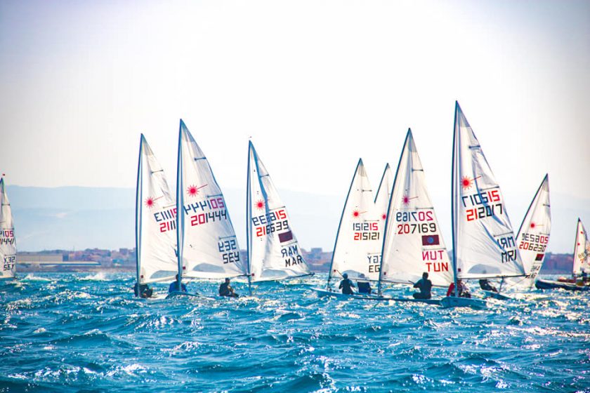  Laser  African Championship 2019  Alger ALG  Final results, Olympic berths for Egypt, Seychelles and Mozambique