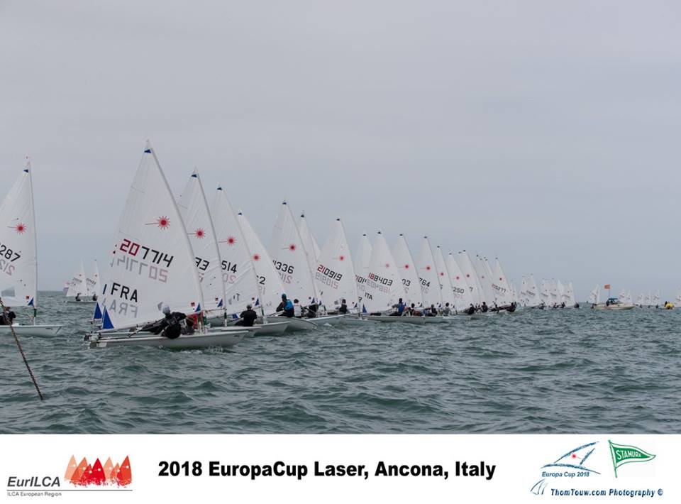  Laser  Europacup 2018  Ancona ITA  Final results