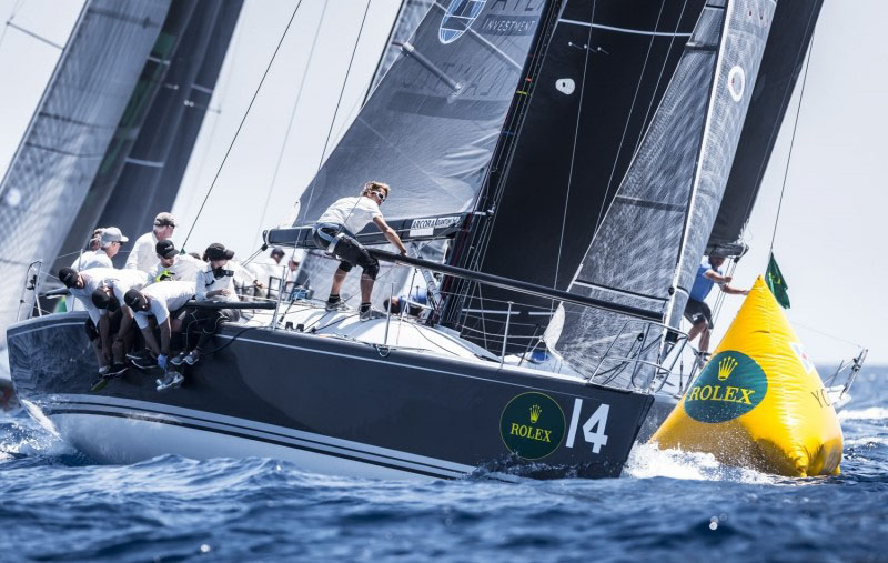 Farr 40  World Championship 2017  Porto Cervo ITA  Day 3, Roepers/Hutchinson USA on the way to the Championship title