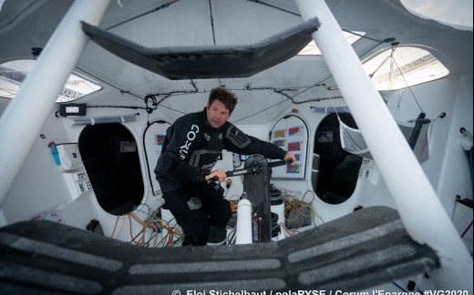  Breaking News  Vendee Globe  Day 8  'Corum' dismasted  Nicolas Troussel FRA in 7th position out