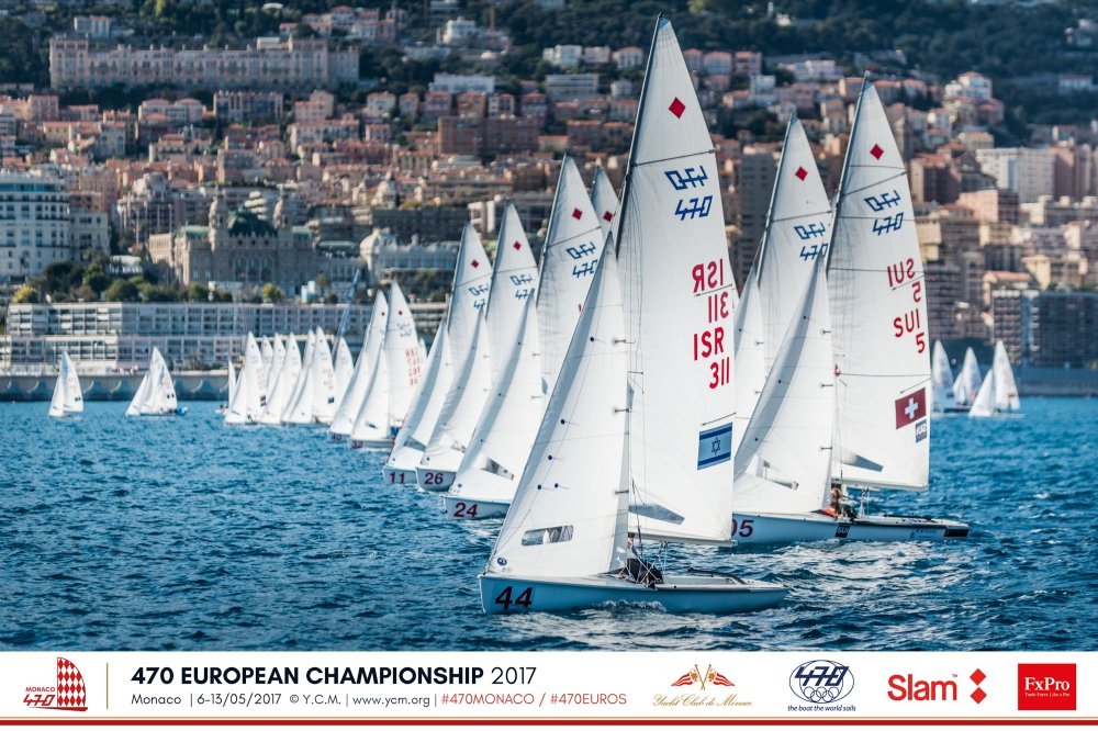  470  European Championship 2017  Monaco MON  Day 2