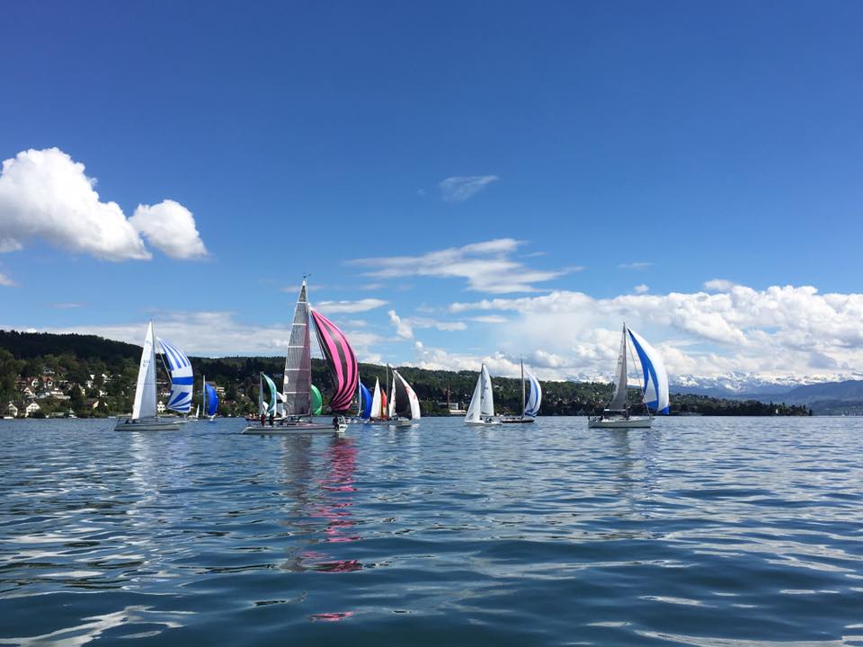  Lake of Zurich, long distance racing  'ChocolateCup'  SV Kilchberg