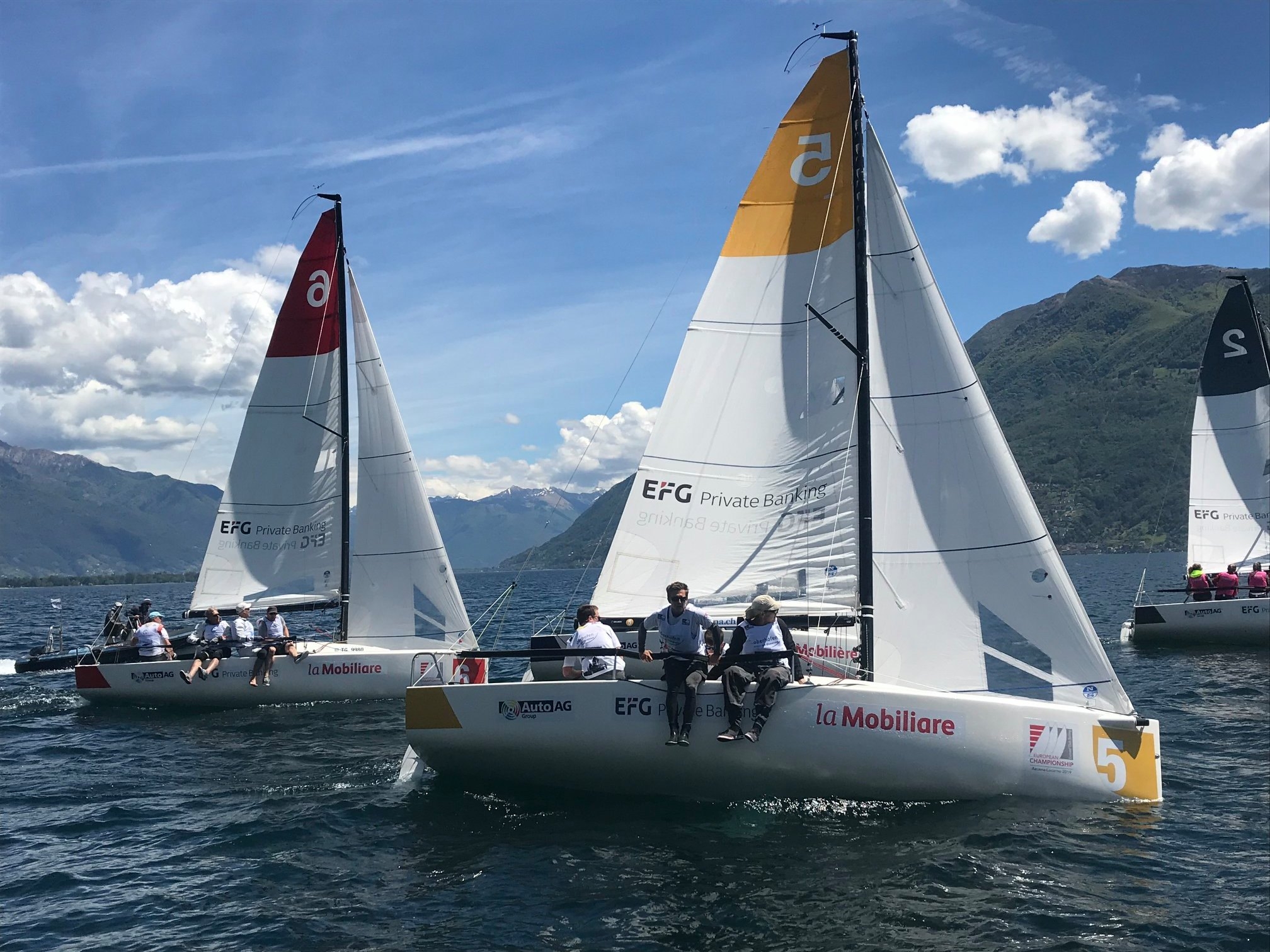  J/70  Swiss Championship 2021  YC Ascona  Day 2