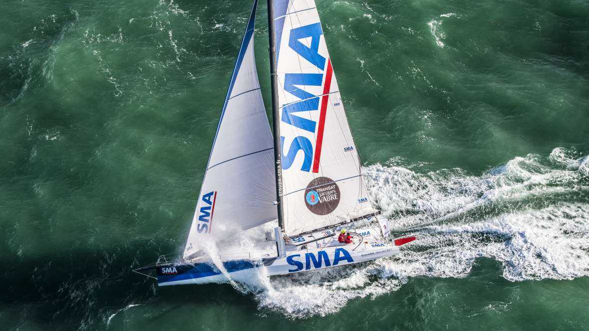  IMOCA Open 60, Class 40, Multi 50, Ultime  Transat Jacques Vabre  Le Havre FRA  Day 14, the Swiss