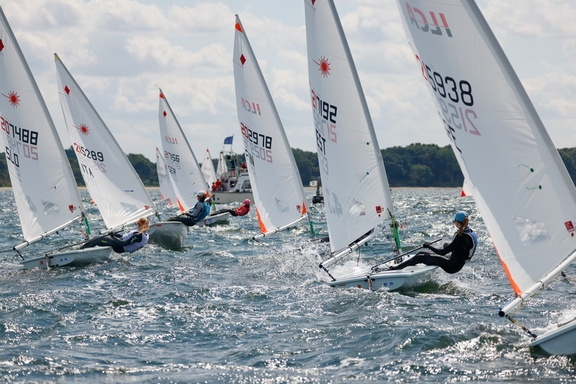  ILCA 4  Youth European Championship 2021  Travemuende GER  Day 4