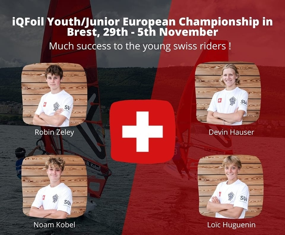 iQFoil  Youth + Junior European Championship 2022  Brest FRA  First races today