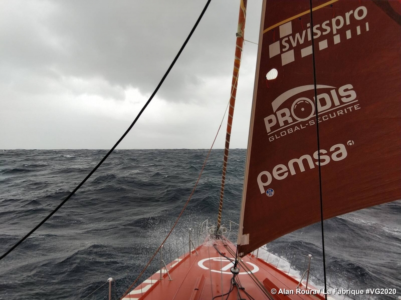  IMOCA Open 60  Vendee Globe  Les Sables d'Olonne FRA  Day 93 .... it remains exciting