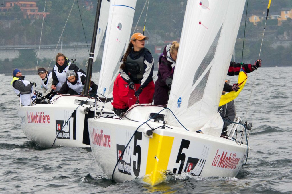  J/70  Swiss Sailing League  Women's Cup  YC Locarno  Final results