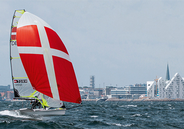  Olympic Classes  Test Event  Aarhus DEN  Heute Start