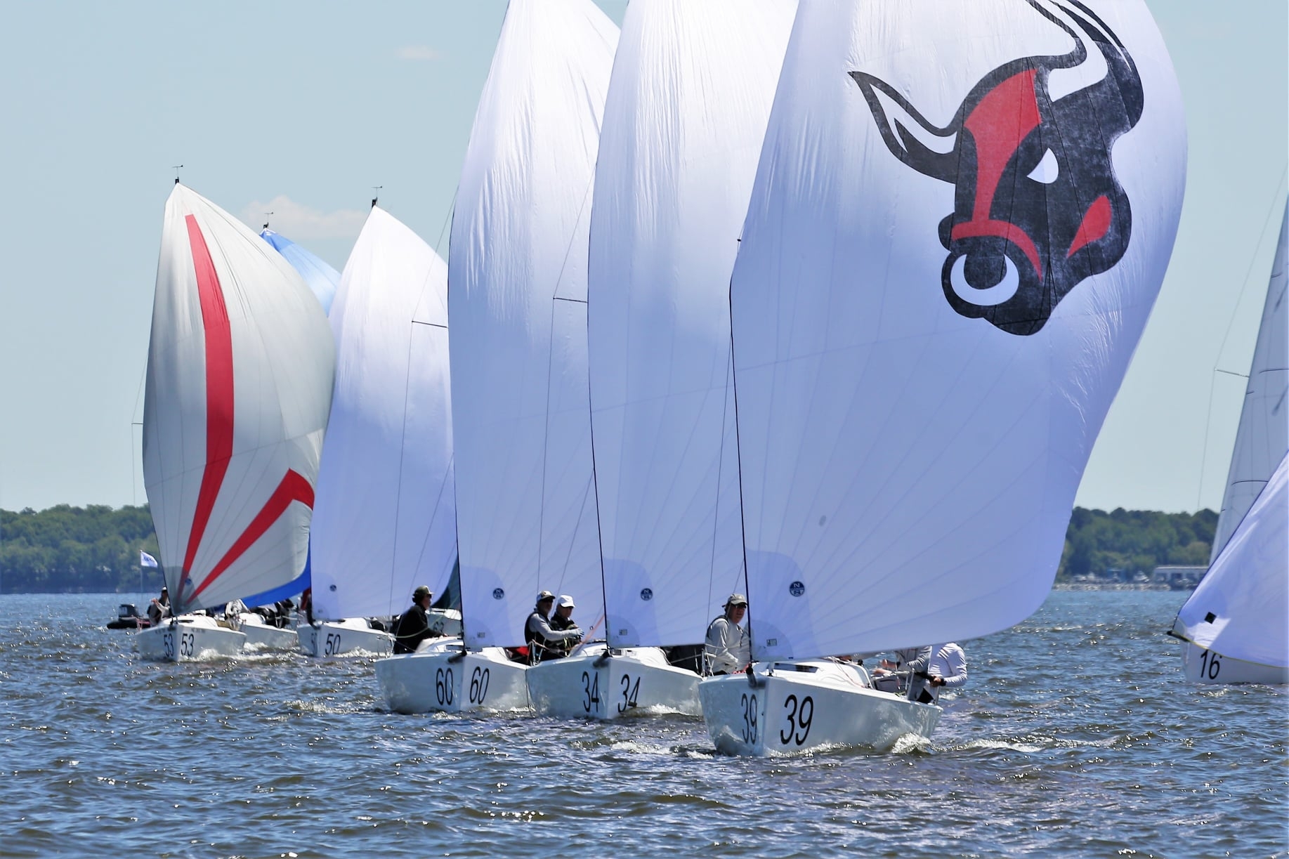  J/70  2021 North American Championship  Annapolis MD  Day 1  two valid starts, no successful finishes