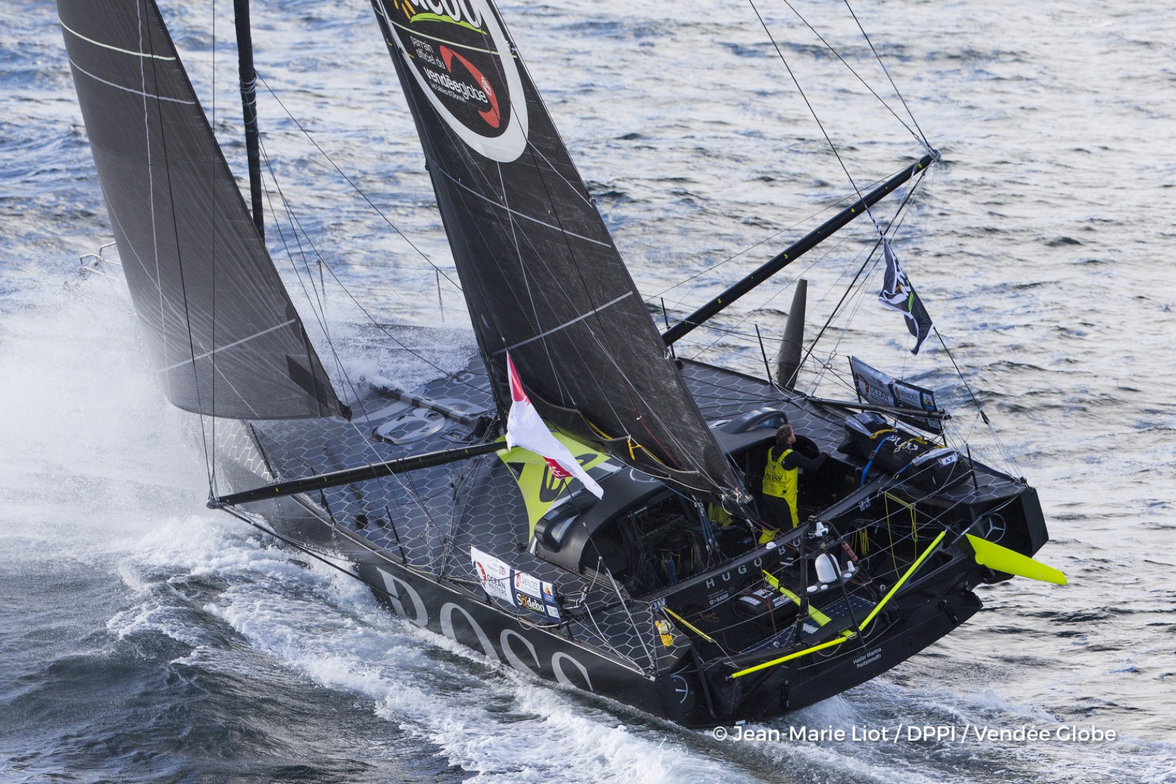  IMOCA Open 60  Vendee Globe 2016/17  Day 73  Letzter Tag fuer Le Cleac'h FRA und Thomson GBR