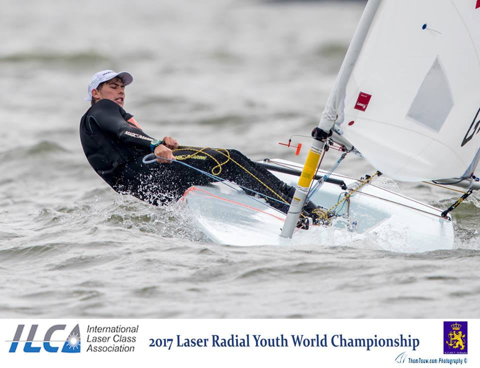  Laser Radial  Men's + Women's World Championship 2017  Medemblik NED  Start today with USA and CAN delegations