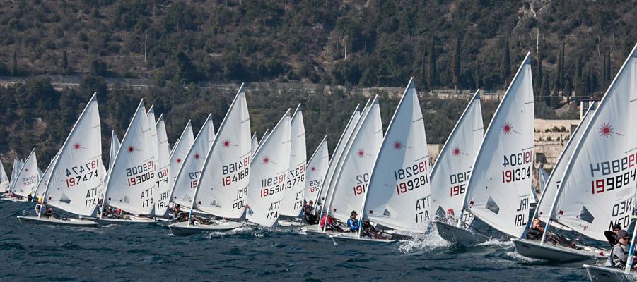  Laser 4.7 + Radial  Youth Easter Meeting  Malcesine ITA  Final results