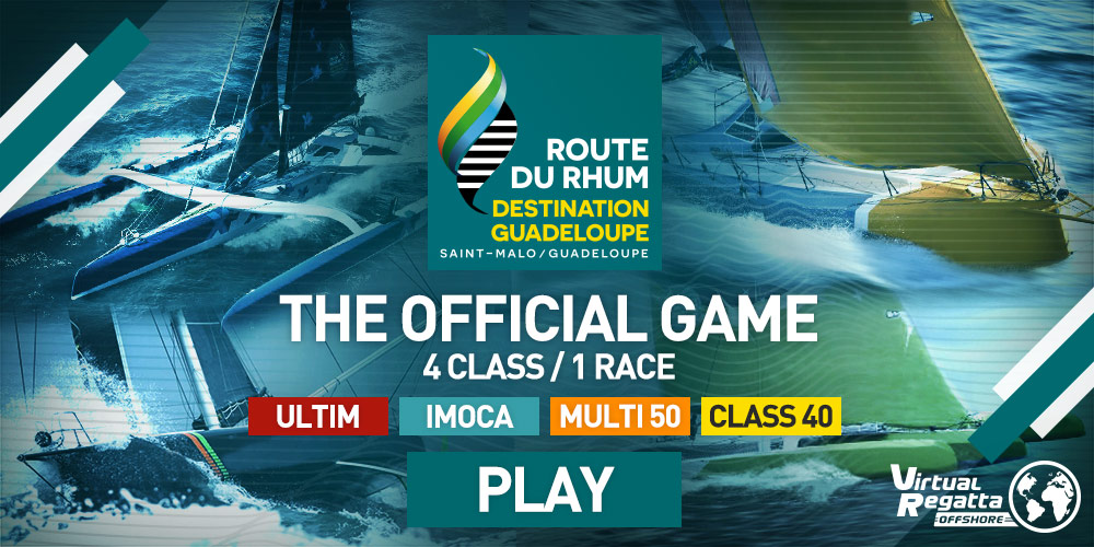  Virtual Sailing  Route du Rhum  Record participation in Virtual Regatta
