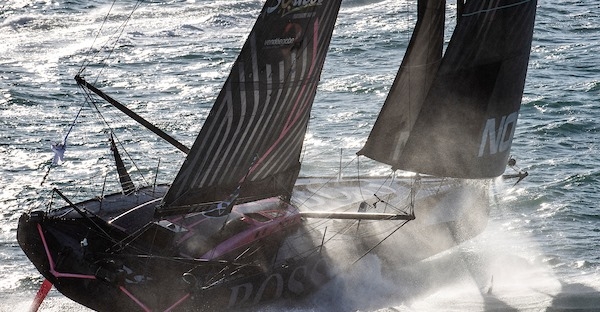  IMOCA Open 60  Vendee Globe  Les Sables d'Olonne FRA  Day 9, speed race down South