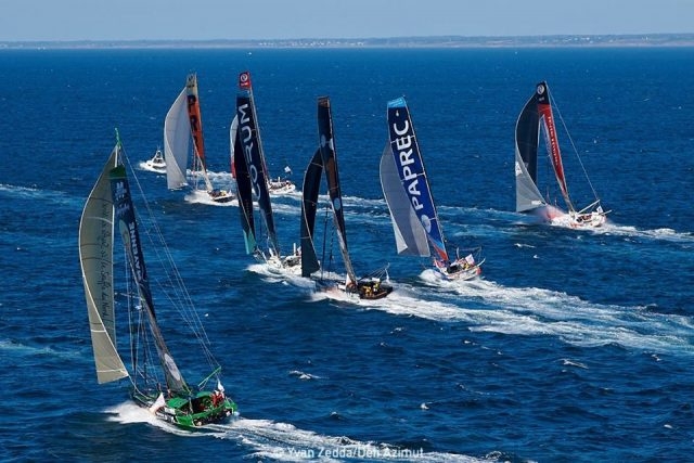  IMOCA Open 60  Vendee Globe  Les Sables d'Olonne FRA  Live transmission on TV and the Internet