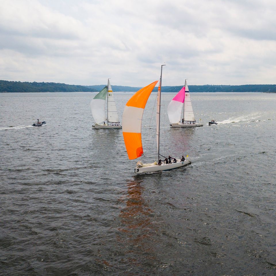  Match Racing  2019 Oakcliff International  Oyster Bay, NY  Final results, Anna Oestling SWE defeats Nick EgnotJohnson NZL