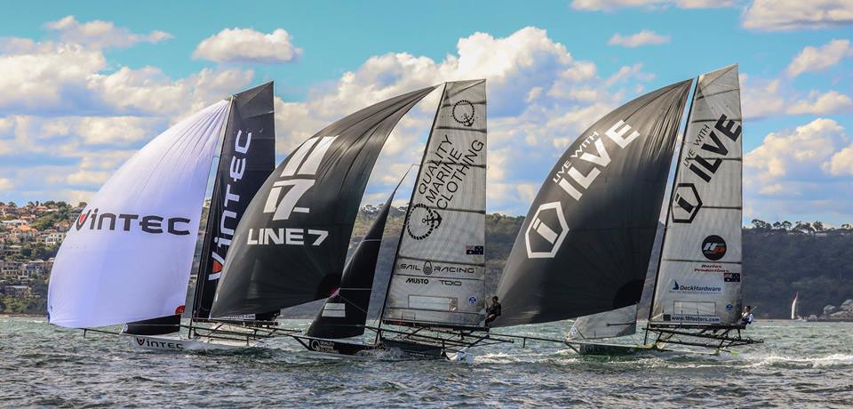  18Footer  New South Wales Championship  Race 4  To windy