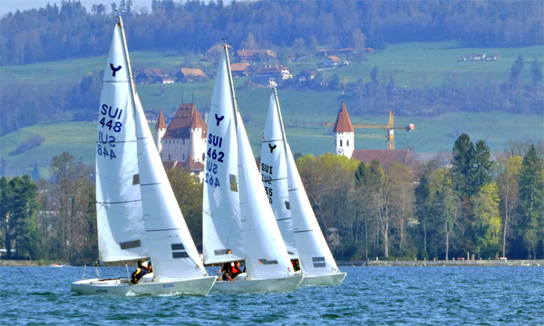  Dragon, Yngling  DragonCup/AlpineCup  Thunersee YC  Day 1