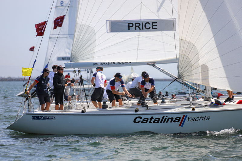  Matchracing   Long Beach YC Ficker Cup  Poole (USA) leads after Round Robins, Finals today Sunday