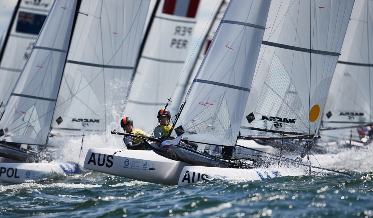 Nacra 15 World Championship 2019 Marseille FRA Start today