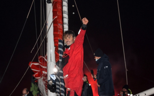  IMOCA Open 60  Vendee Globe  Day 81  Victory for Yannick Bestaven FRA !!!