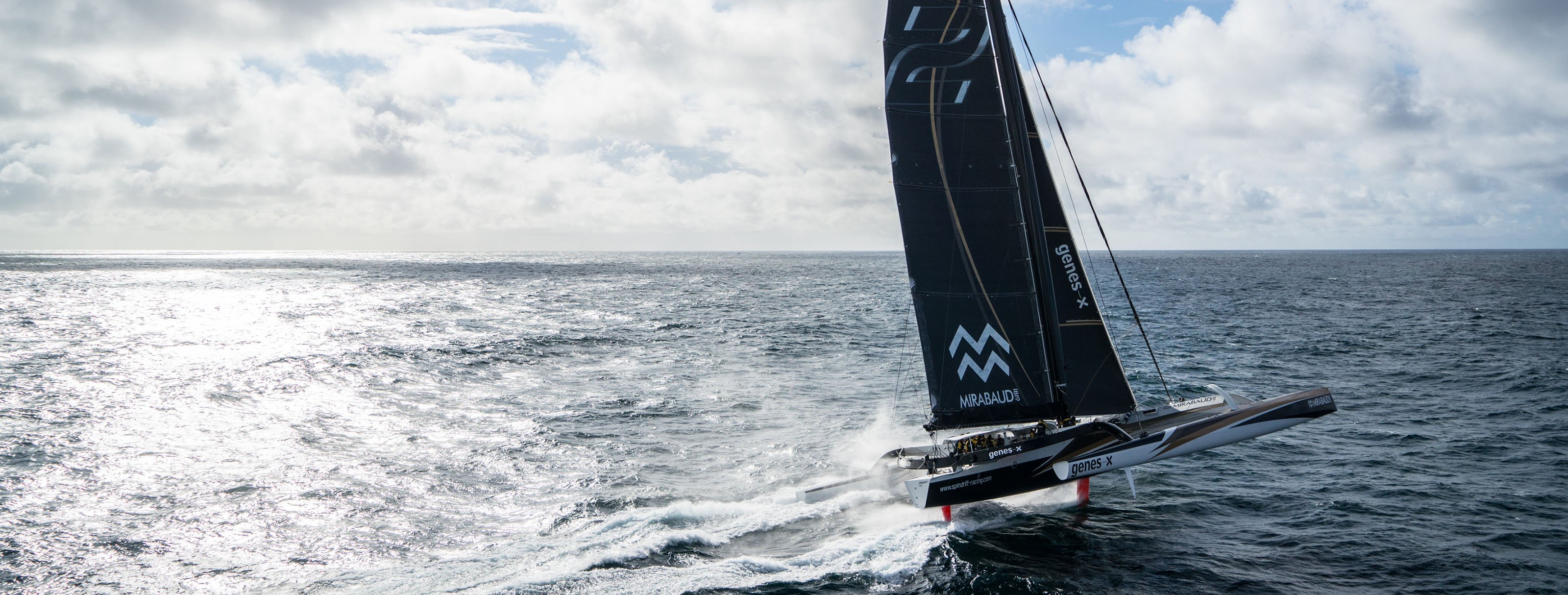  Around the World Record  Trophee Jules Verne  'Spindrift'  Day 7