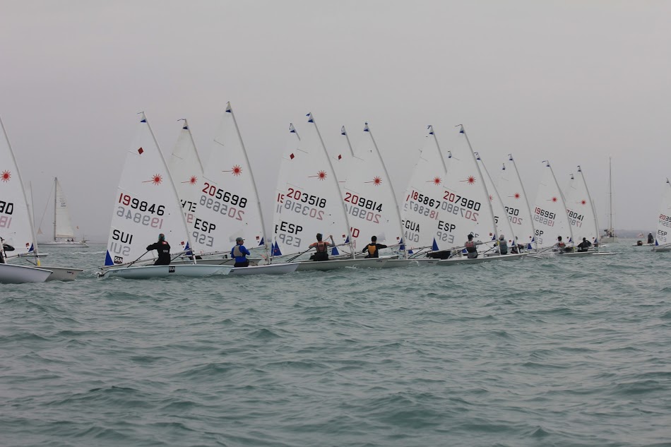  Olympic Classes, Laser 4.7  Carnival Trophy  Cadiz ESP  Day 2, the Swiss