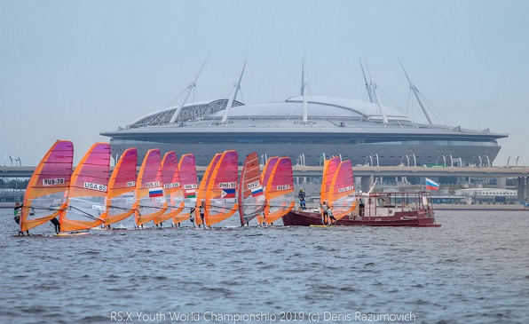  RS:XWindsurfer  Youth World Championship 2019  St.Petersburg RUS  Day 4, Medal Races today, 