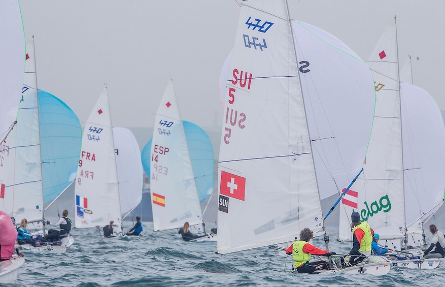  Olympic Worldcup 2016  Weymouth GBR  Day 4  the Swiss